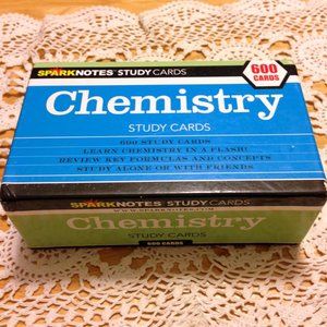 Sparknotes Chemistry Study Card set